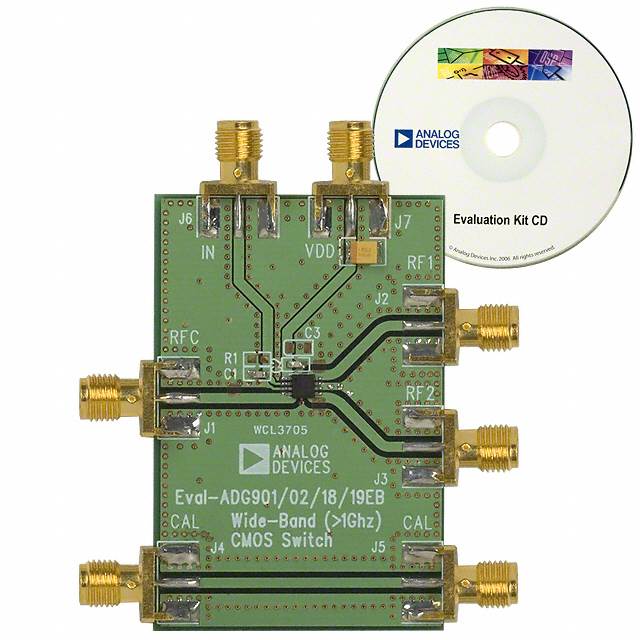 EVAL-ADG918EBZ Analog Devices Inc.  Cartes de kits d'évaluation et de développement RF